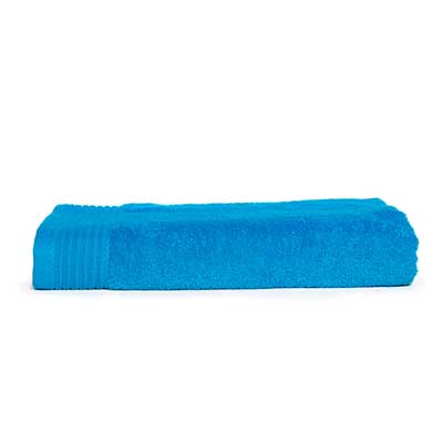 licht blauwe handdoek