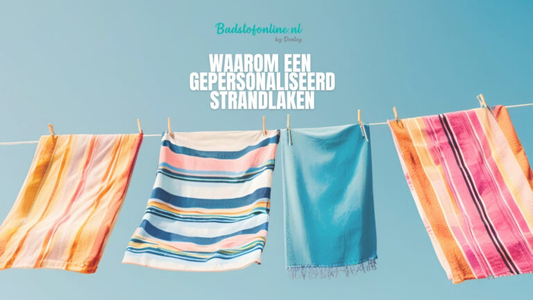 Gepersonaliseerd strandlaken
